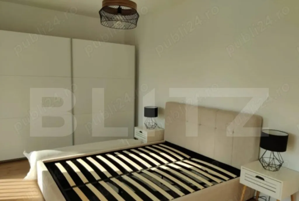 Apartament mobilat si utilat 56 mp utili 2 balcoane lift