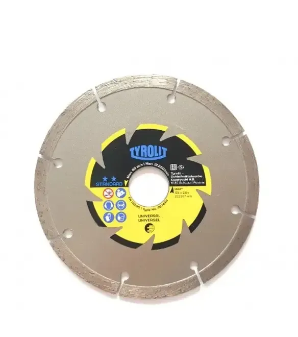 Disc diamantat diam 125 pentru taiere universal