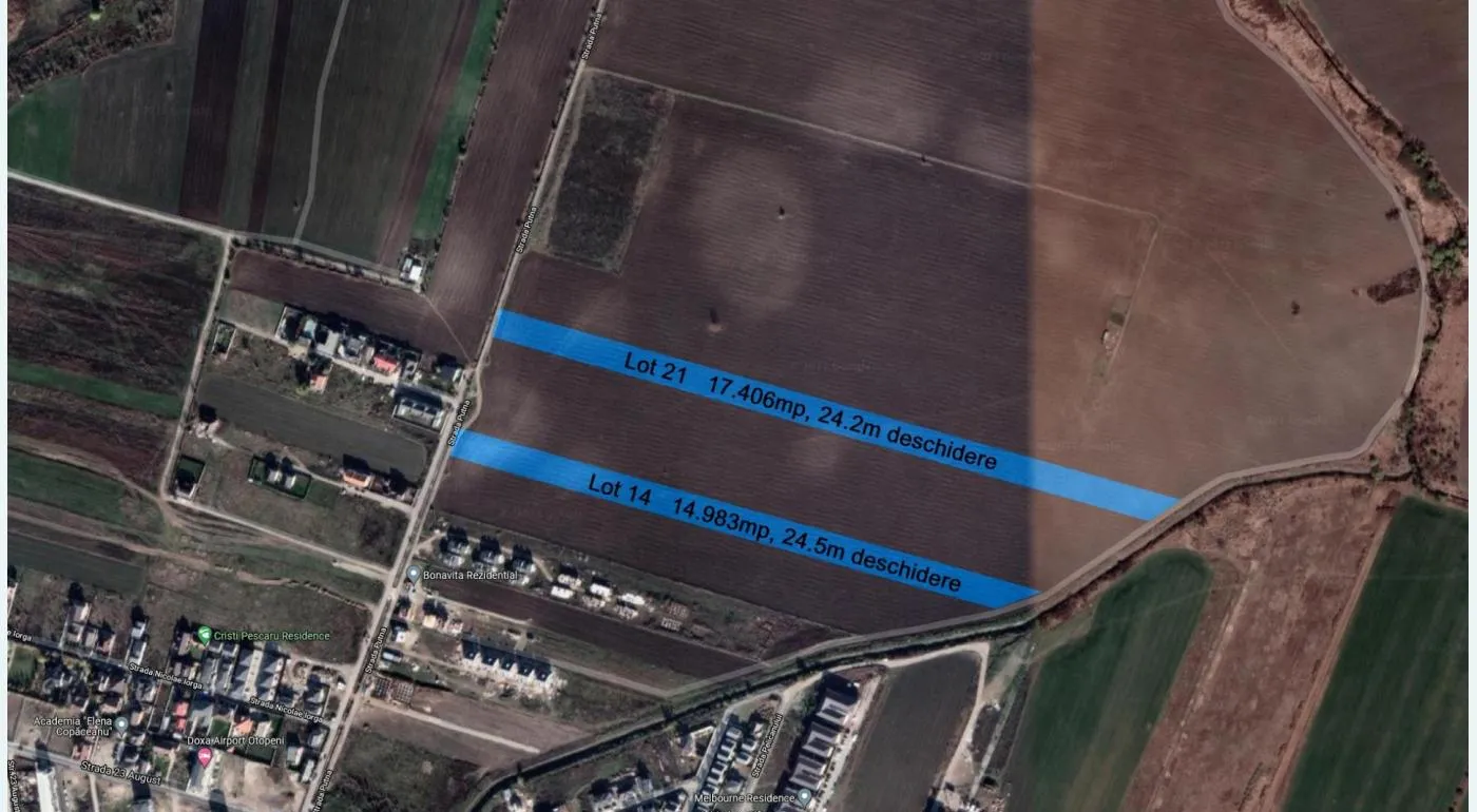 Vand teren extravilan Otopeni strada Putna