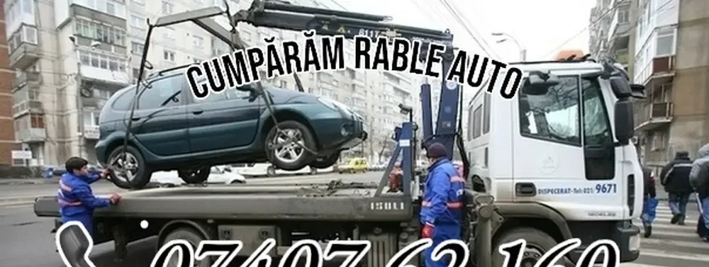 Cumpar masini pentru dezmembrat sau fier vechi