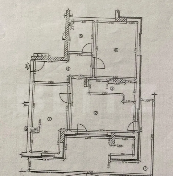 Apartament 3 camere 66 mp terasa 25 mp parcare Manastur