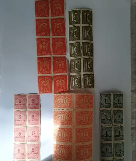 timbre perioada reichului
