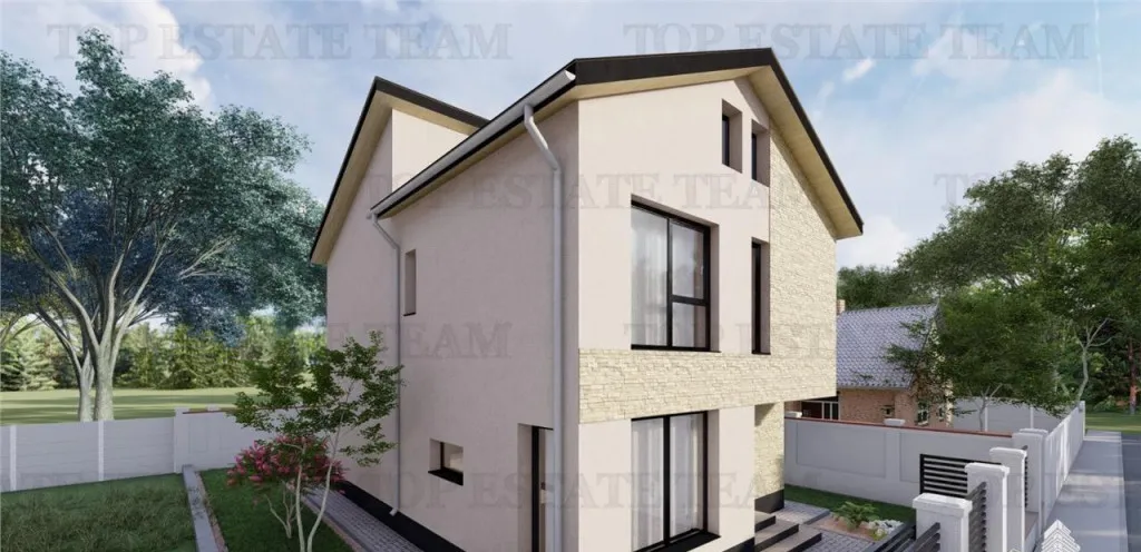 Vila cu 4 camere 3 bai Living te