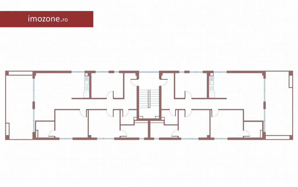 4 camere cu terasa de 22 mp 3 bai etaj 1/3 finisat mod
