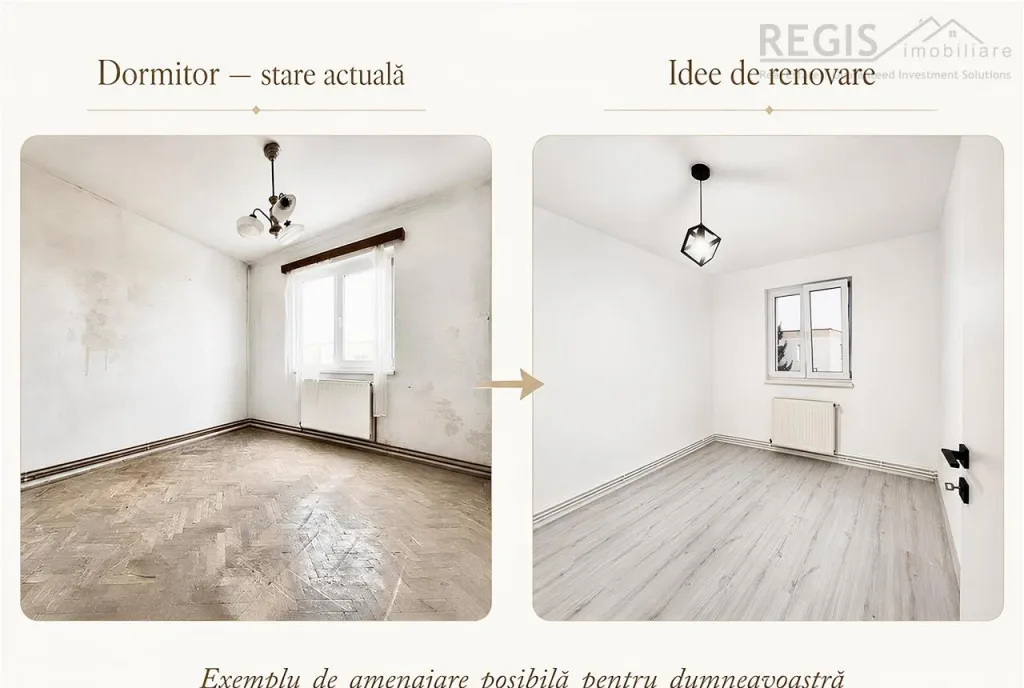 Apartament cu 2 camere zona Florilor de renovat