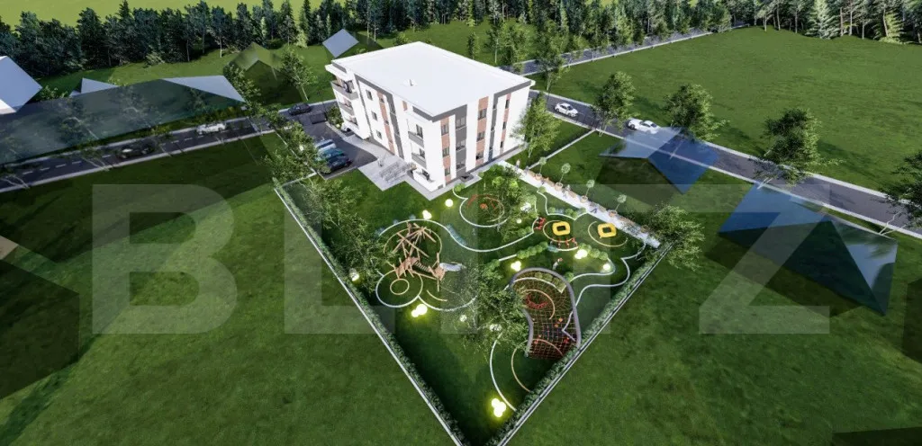 Apartament 2 camere 62 mp cu balcon zona Iasi Lidl Bucium