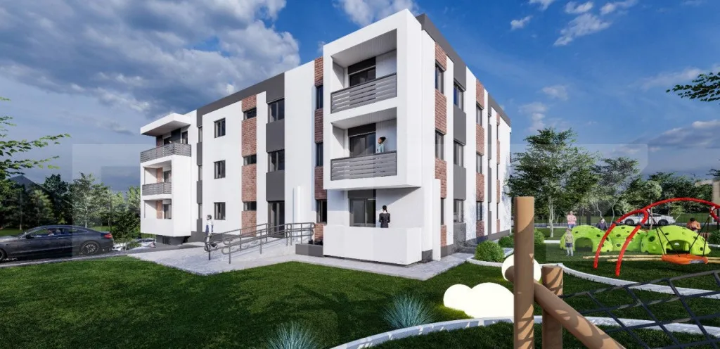 Apartament 2 camere 62 mp cu balcon zona Iasi Lidl Bucium