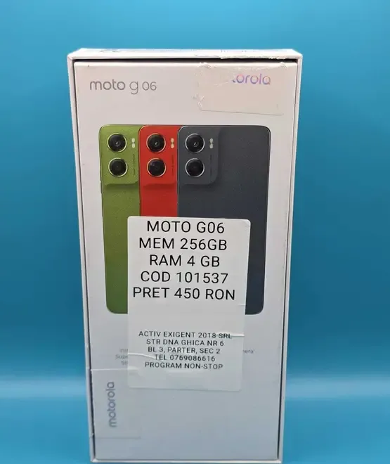 Motorola G06 Full Box