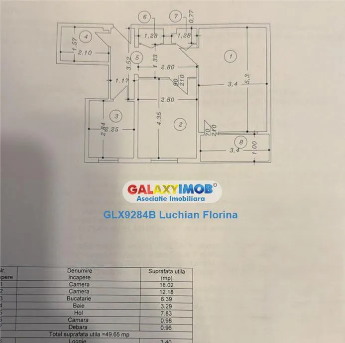 Apartament 2 camere complet renovat I Metrou Nicolae Grigor