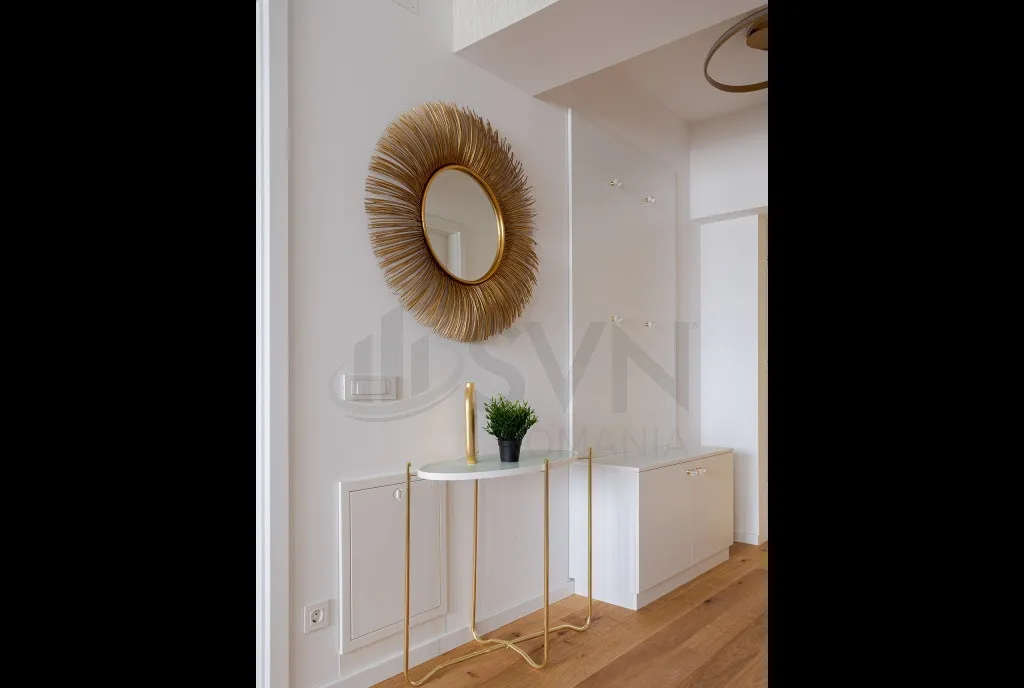 2 Camere 2 Bai Mobilat Aviatiei Park Vedere curte