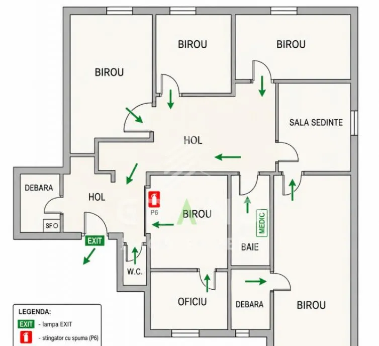 Spatiu birouri 100 mp ultracentral Cluj Napoca-Str Iuliu