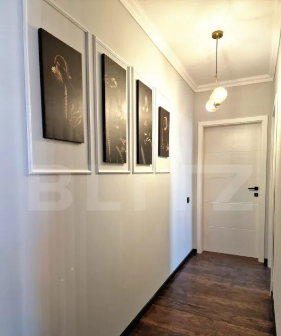 Apartament ultrafinisat 3 camere 51 mp terasa 27 mp garaj