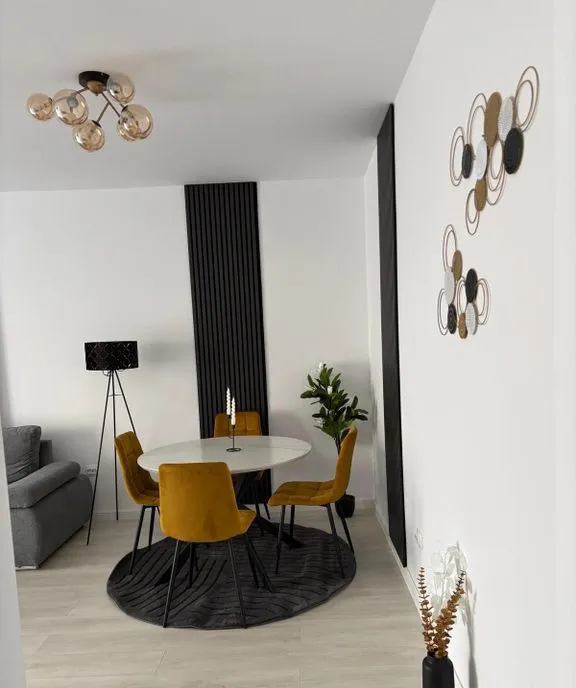 2 camere 59 mp etaj 3 bloc nou mobilat utilat str Pre