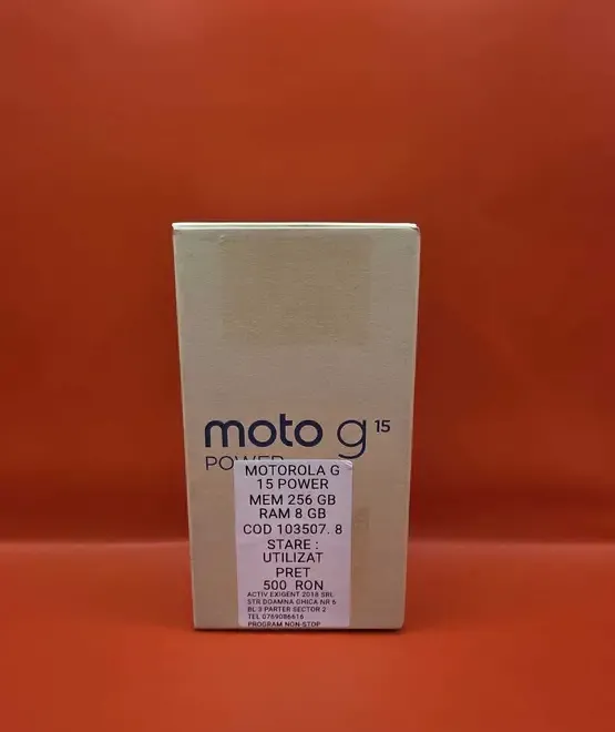 Motorola G15 Power Sigilat
