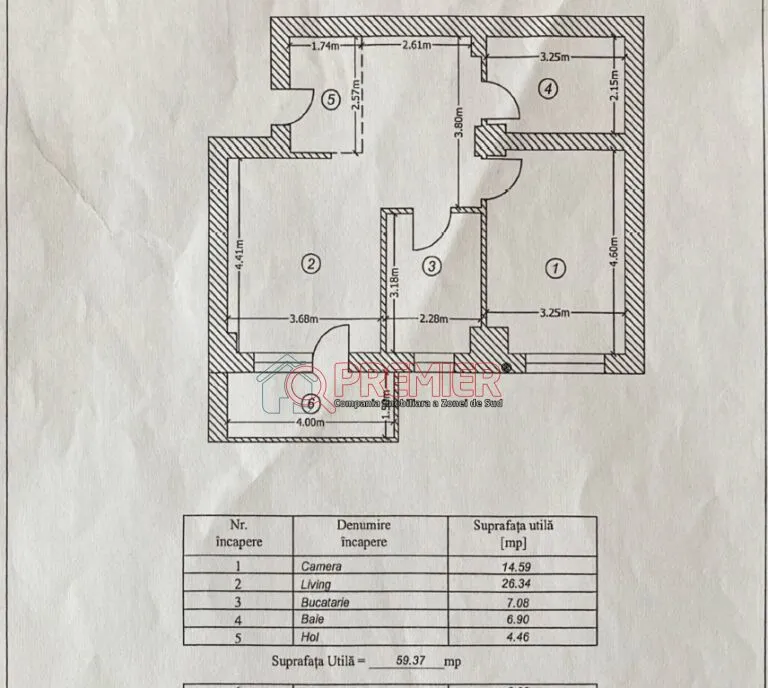 2 camere Splaiul Unirii Confort City Parcare