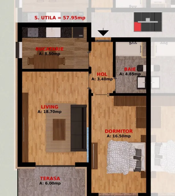 Apartamente 2 camere si Garsoniere Direct Dezvoltator Pret Promotion