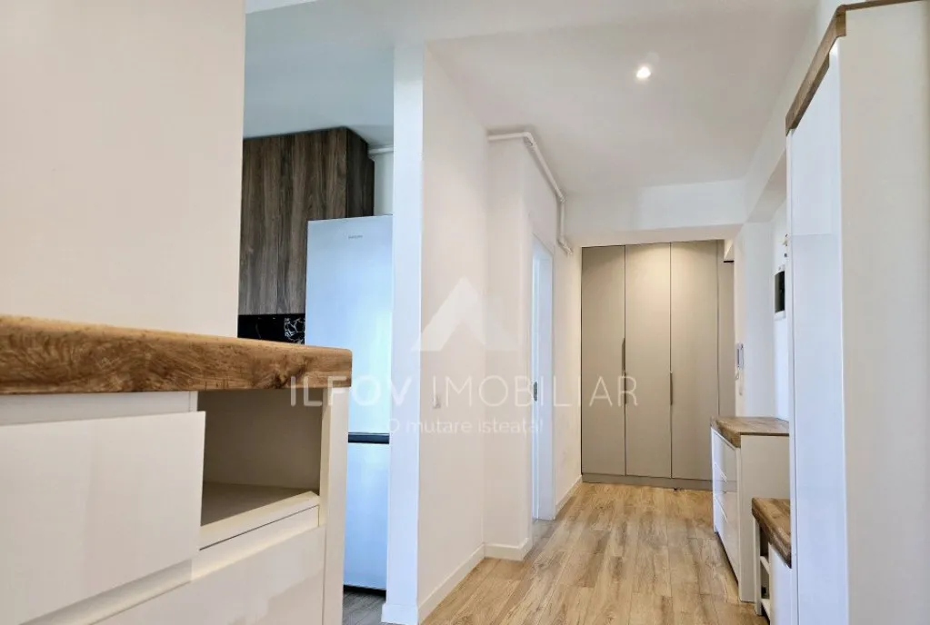 Apartament 2 camere spatios 77mp utilat si mobilat lift
