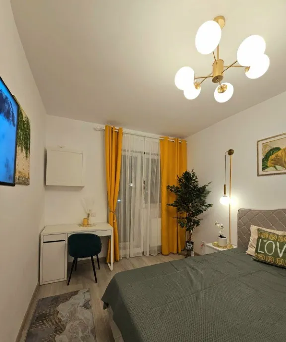 Inchiriez apartament 2 camere modern 53 mp aproape metrou