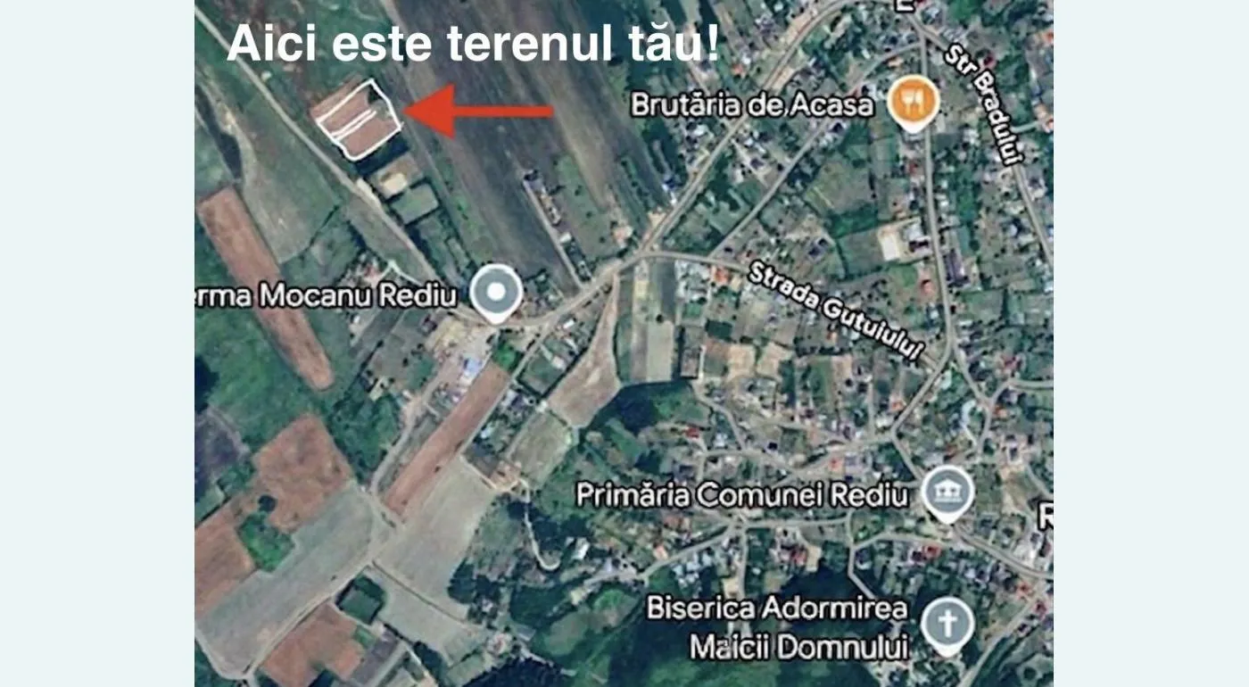 Rediu Iasi loturi de 424mp la 1 3 km primarie