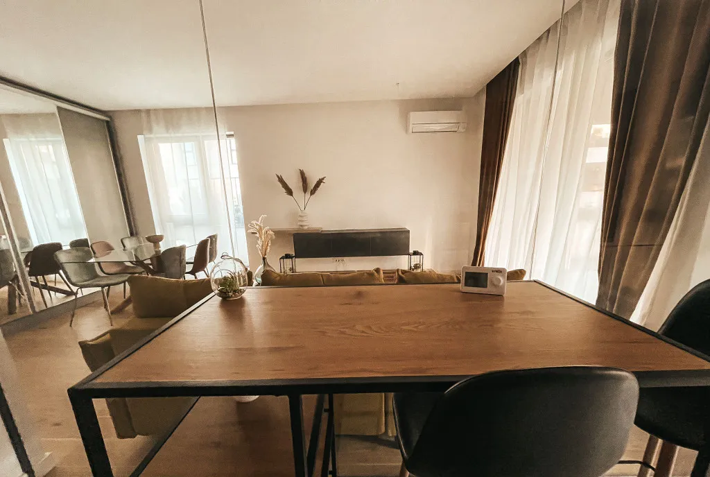 Apartament de inchriat 2 camere gradina parcare Nusco City