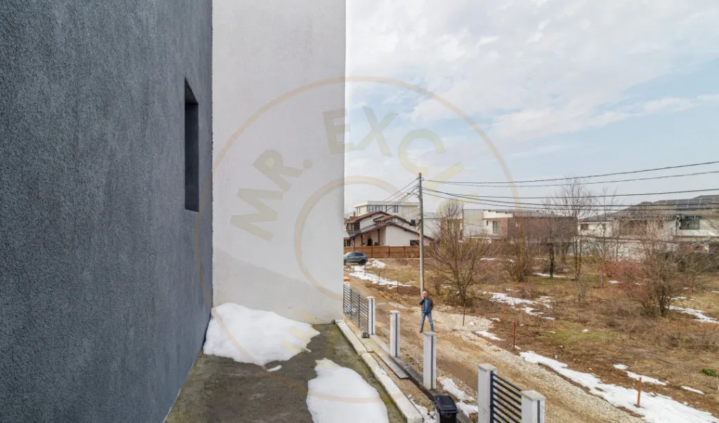 Casa Corbeanca curte generoasa terasa si loc de parcare