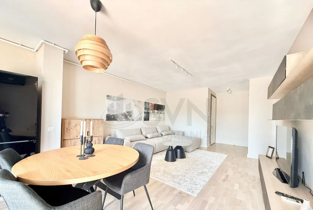 Prima chirie apartament superb l mobilat lux l terasa 54