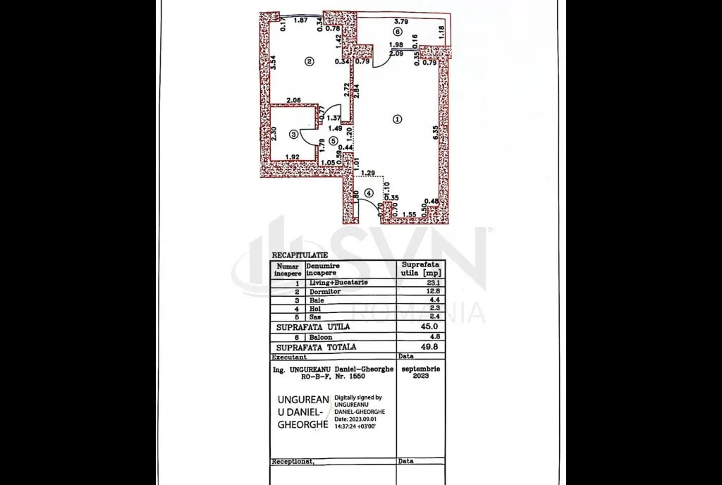 Apartament 2 camere l Finisaje Premium l Cortina North
