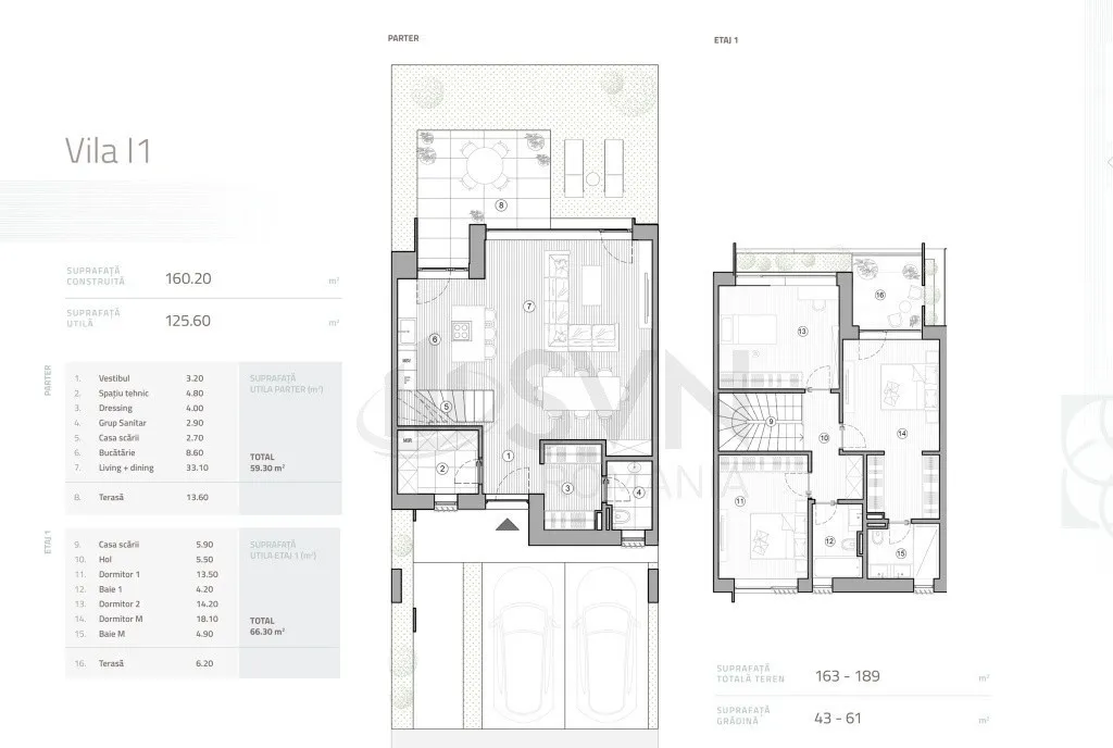 Pipera l Bellemonde Residence l Vila 4 camere 160 mp