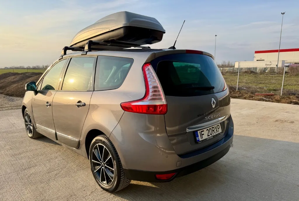 Renault Grand Scenic 7 locuri icirc nmatriculat cutie Thule impecabila 1 6d/131cp 4 950 eur