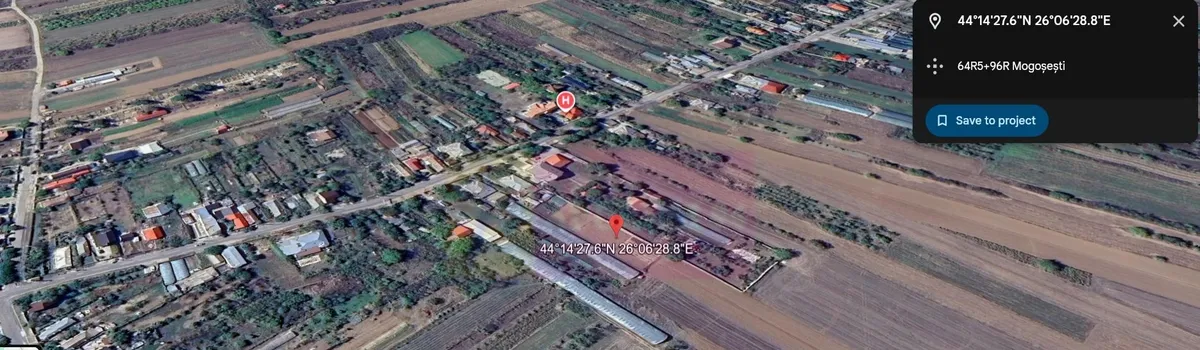 Teren 16 300 mp Mogosesti investitie si parcelare Adunatii Copaceni