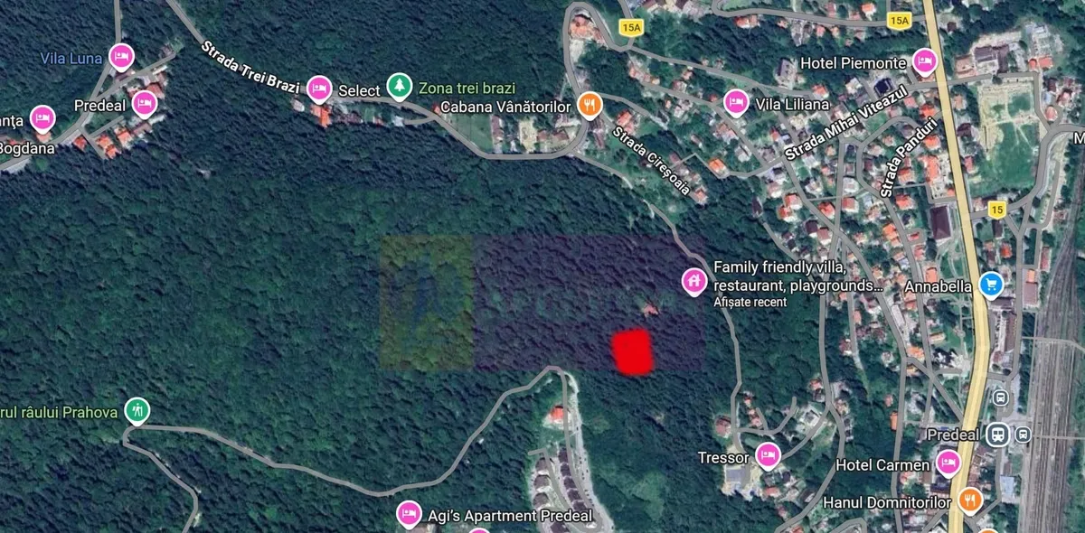 Teren de vanzare in Predeal