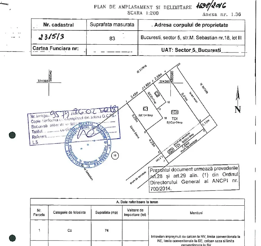 Sebastian nr 18 Bucuresti
