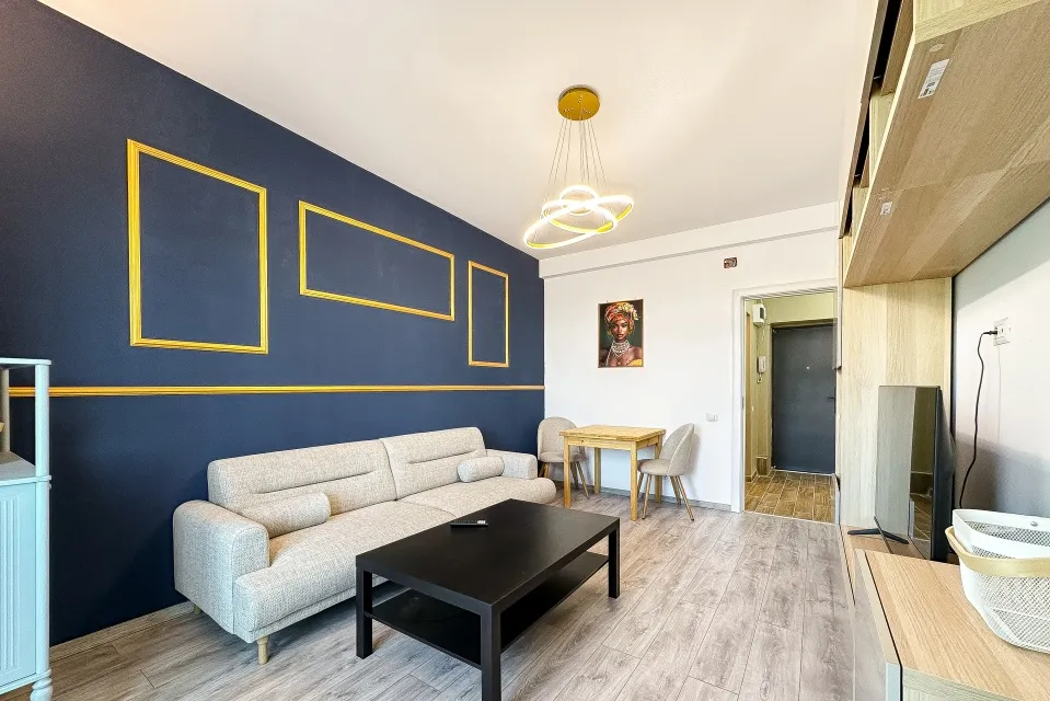 Pod Constanta 5 min metrou Jiului 2 cam renovat integral centrala proprie