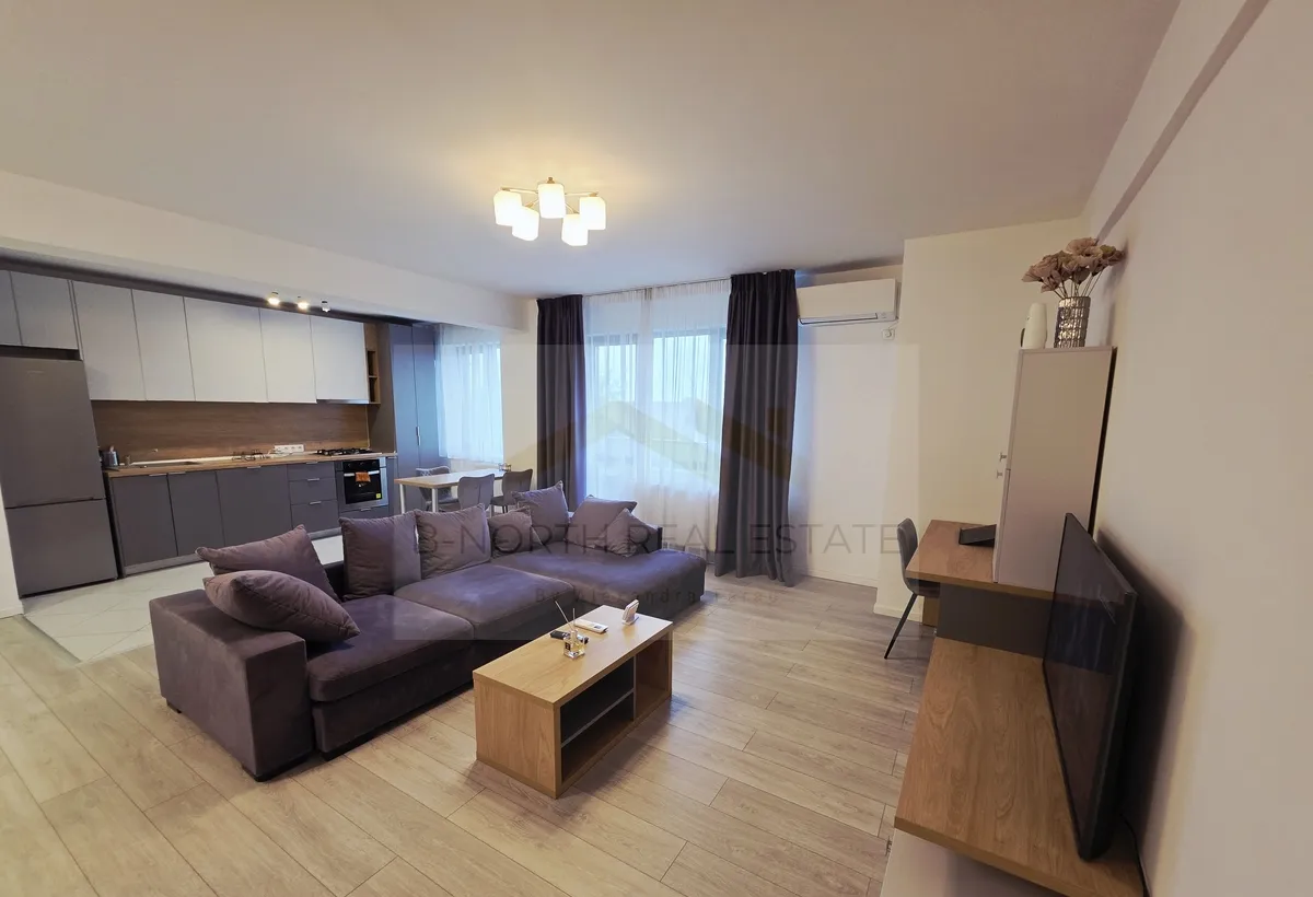 Otopeni 2 camere spatios 75 mp bloc nou 2020 parcare inclusa