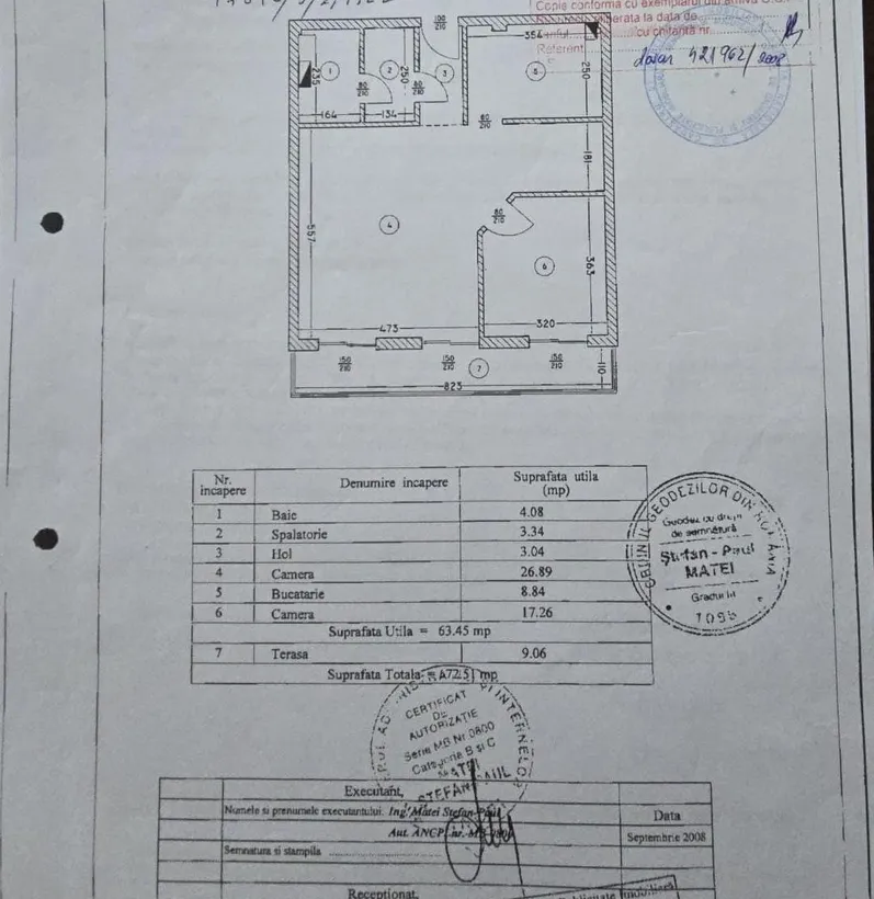 Baneasa Straulesti Casa Presei 2 camere 73 mp