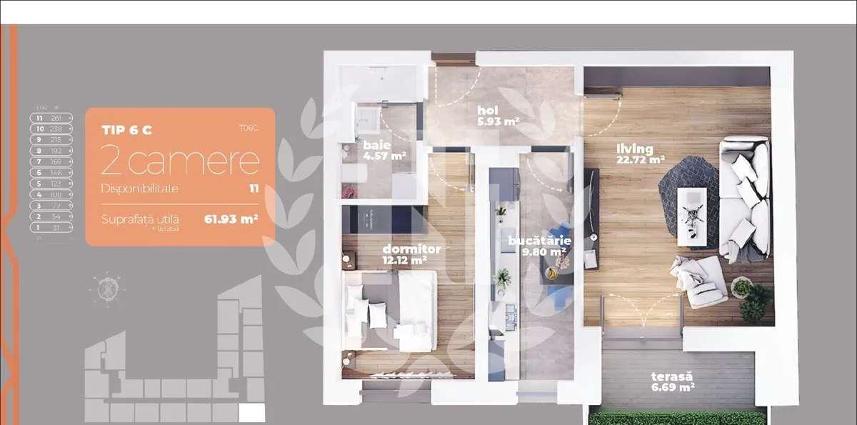 Titan apartament 2 camere decomandat metrou preturi promotionale