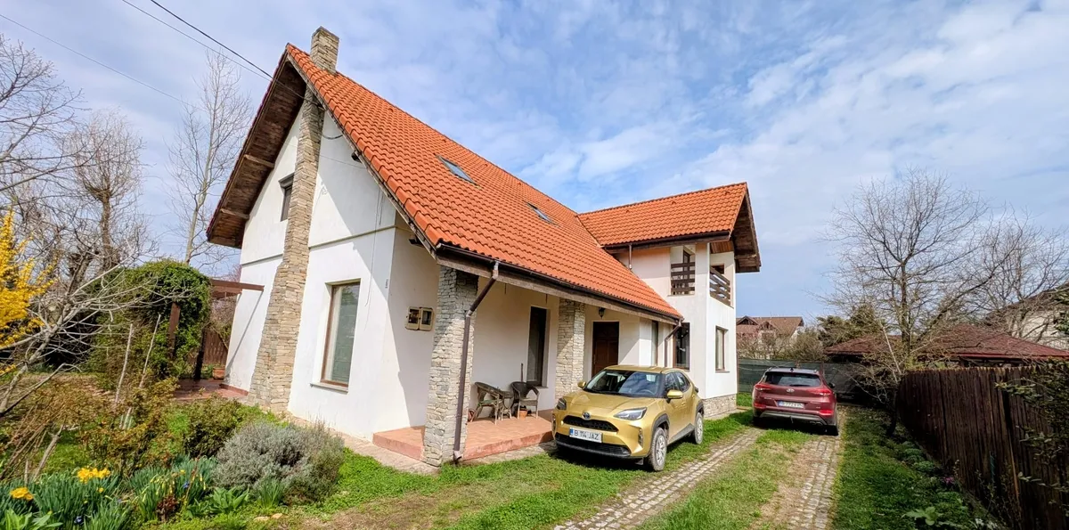 Mogosoaia M Bibescu rustic/cochet 4 dormitoare living semineu