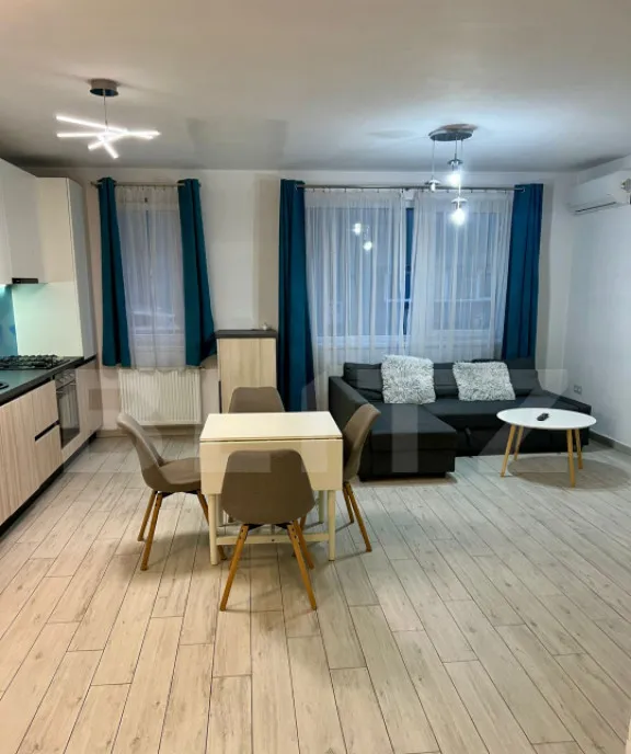 Apartament cu 3 camere 70 mp mobilat si util