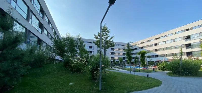 Atria Urban Resort 2 camere cu gradina si acces la piscina