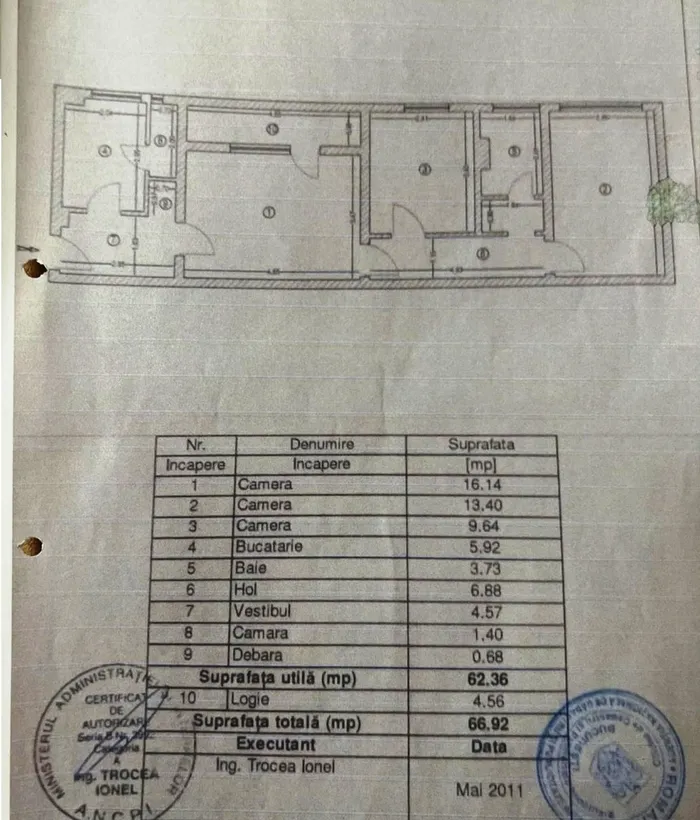 Berceni Obregia Grand Arena etaj 3/4 reabilitat termic parcare