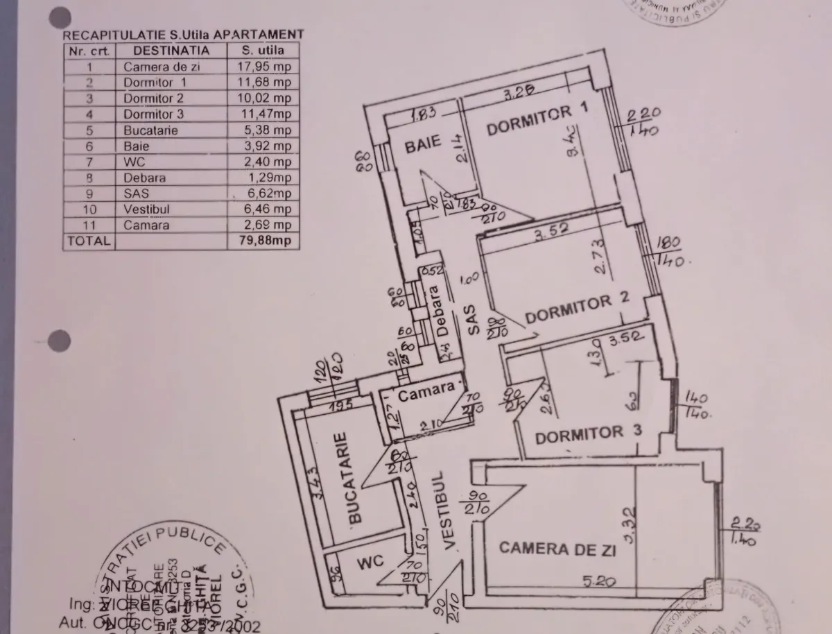 Tineretului metrou 4 camere decomandate