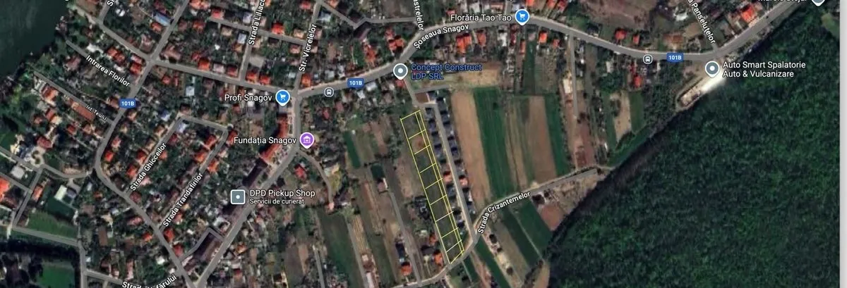 Snagov vanzare teren intravilan
