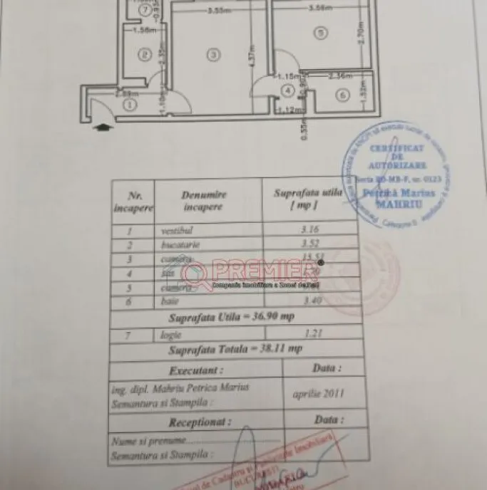 Str Argeselu - Apartament 2 camere
