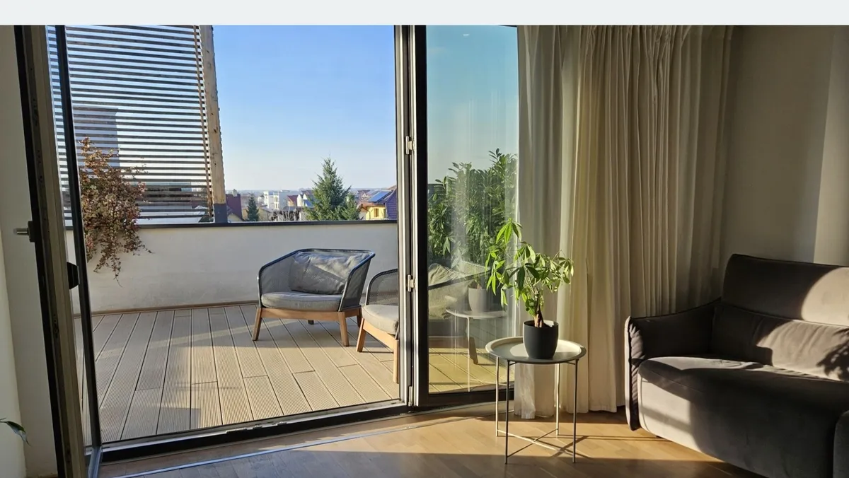 Pipera Proprietar penthouse 3 camere terasa 3 terase mari parcare