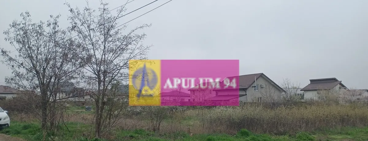 Sabareni teren intravilan 3767 mp cu utilitati