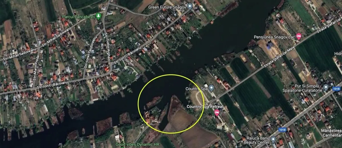 Snagov Teren intravilan 1100 mp exterior vest Vladiceasca