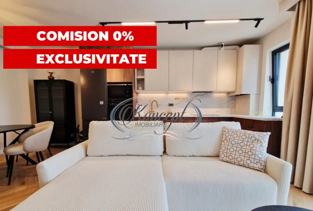 0 comision Apartament nou mobilat 2 minute de centrul Clu