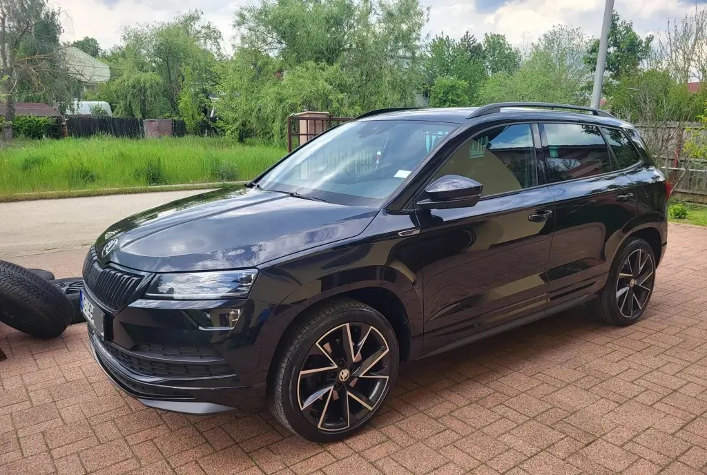 Skoda Karoq Sportline 2021 2 0 TDI DSG 4x4 2 Seturi Roti Icirc nmatriculata RO 18 500 eur