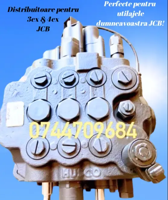 Distribuitor fata si spate 3cx si 4cx JCB original