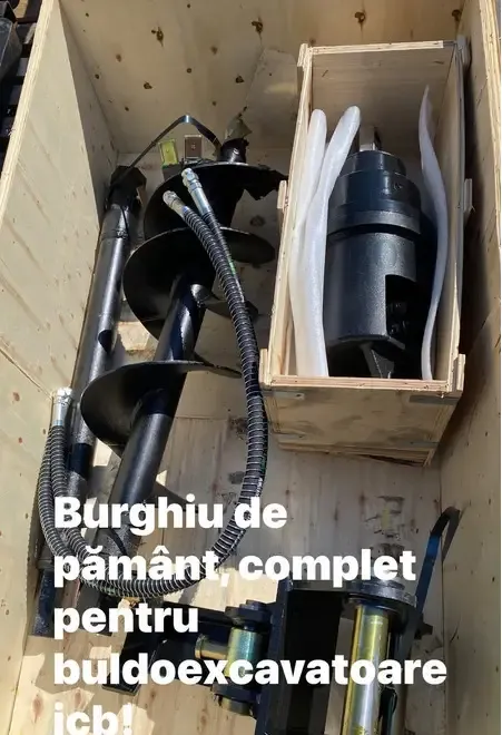 Burghiu de pamant foreza de pamant buldoexcavatoare